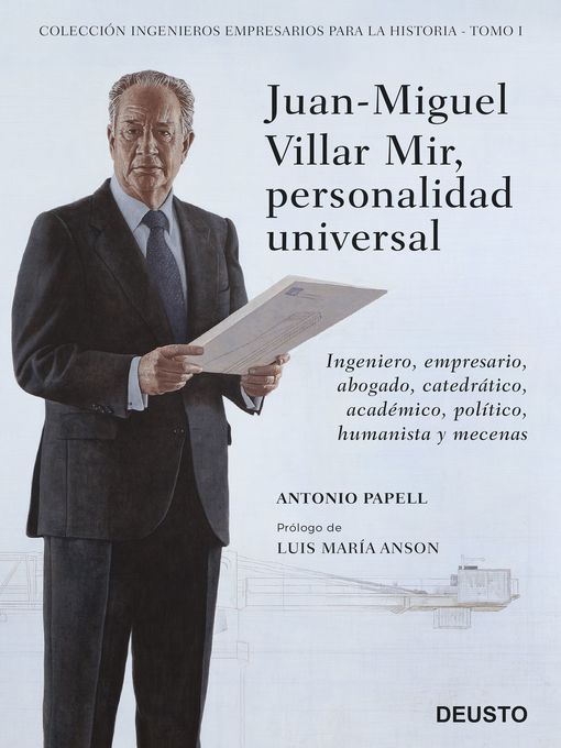 Cover image for Juan-Miguel Villar Mir, personalidad universal